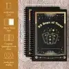 Spiral Bound Divination Notebook with 100 GSM Paper