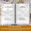 Guided Tarot Journal Layout with Daily Spreads and Prompts