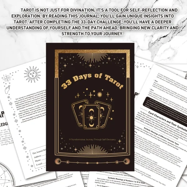 Spiral Bound Divination Notebook with 100 GSM Paper
