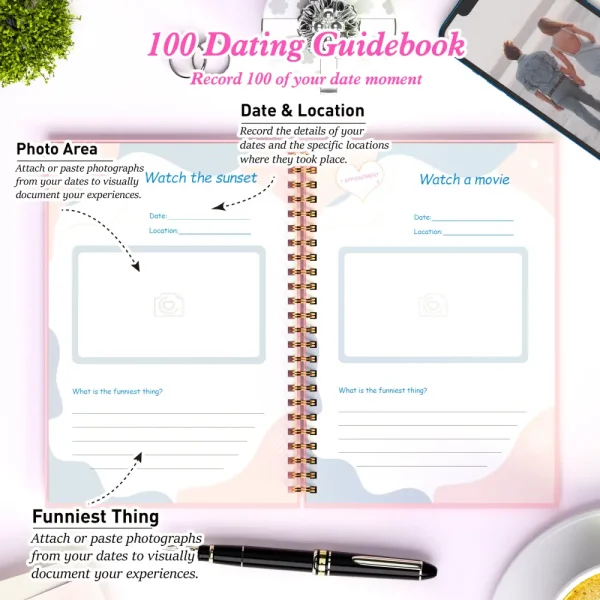 Couples Scrapbook Layout with Photo Frames