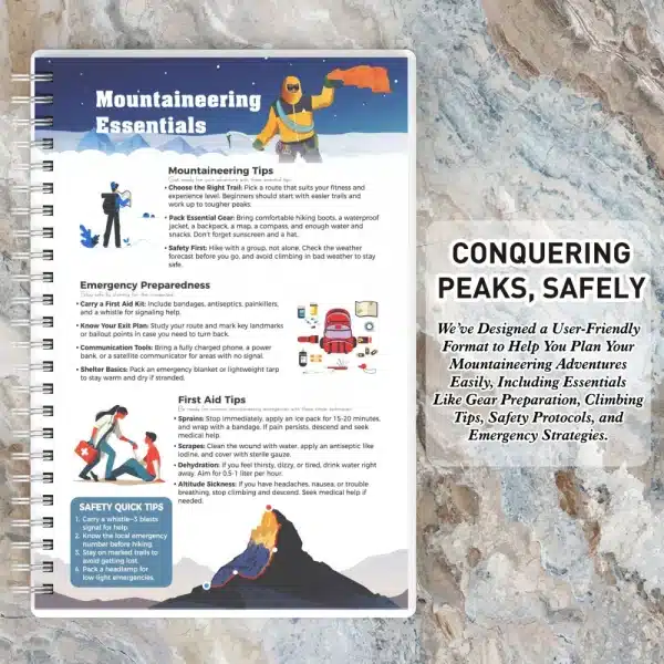 Mountaineering Safety Checklist and Packing List