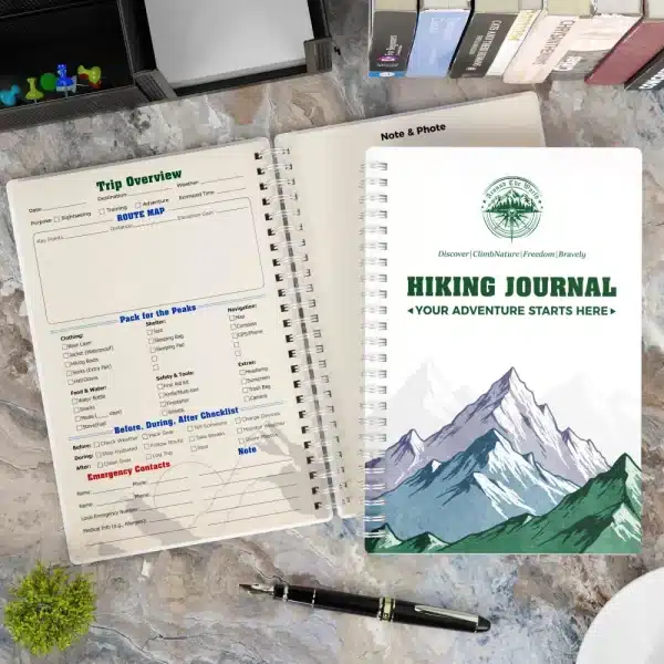 Outdoor Adventure Notebook for Backpackers