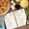 Empty Recipe Template with Ingredients and Directions