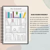 Coloring Bookshelf Tracker for Reading Progress