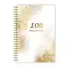 Spanish Couples Journal 100 Citas Juntos Gold Cover