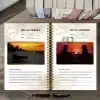 Diario de Parejas interior pages with photo slots