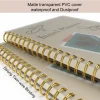 Waterproof Plastic Cover Travel Notebook