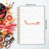 Undated Food Journal Page with Breakfast Lunch Dinner Sections