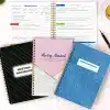 B5 Meeting Notebook with Action Item Tracker Layout