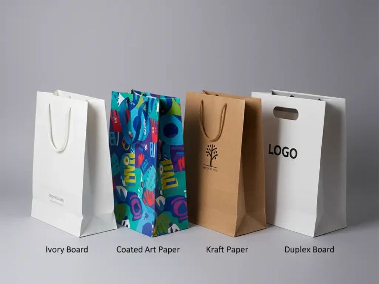 Custom Shopping Bags A Guide to the 4 Best Paper Types