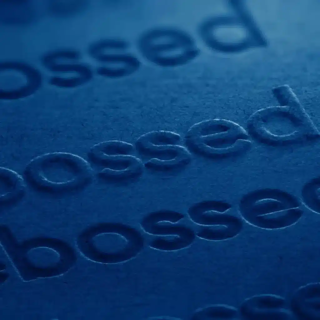 Debossing Embossing