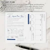 An open spread of the Dream Planner showcasing the Odyssey Plan exercise for mapping out future life paths.
