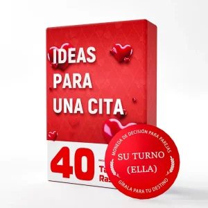 Caja de 40 ideas para una cita romántica regalo para parejas