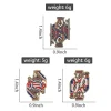 Creative Playing Card King and Queen Enamel Lapel Pins