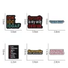 Funny Sarcastic Enamel Pins Set - Quote Lapel Pin Collection