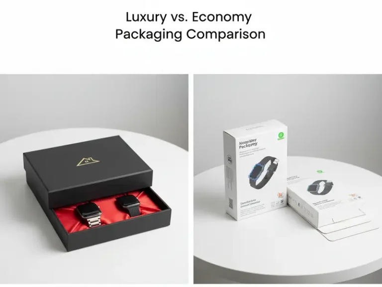 Luxury vs Economy Packaging Comparison