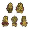 Vintage St. Jude Thaddeus Enamel Religious Pin Badge
