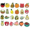 Whimsical Fruit and Animal Enamel Lapel Pin
