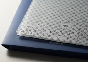 Custom Printed Tissue Paper Unboxing