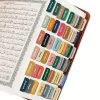 Quran Chapter Tabs - Easy Study Stickers in English (Green)