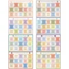 Quran Chapter Tabs Stickers - English Study Aid in Orange Design
