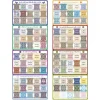 Quran Index Tabs - 114 Chapters 6 Blank, Tear-Resistant, Self-Adhesive, Durable, Perfect for Quran Study and Gifts