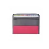 13-Pocket A4 Zippered Expanding File Folder Bag