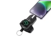 2-in-1 2000mAh Mini Keychain Portable Power Bank