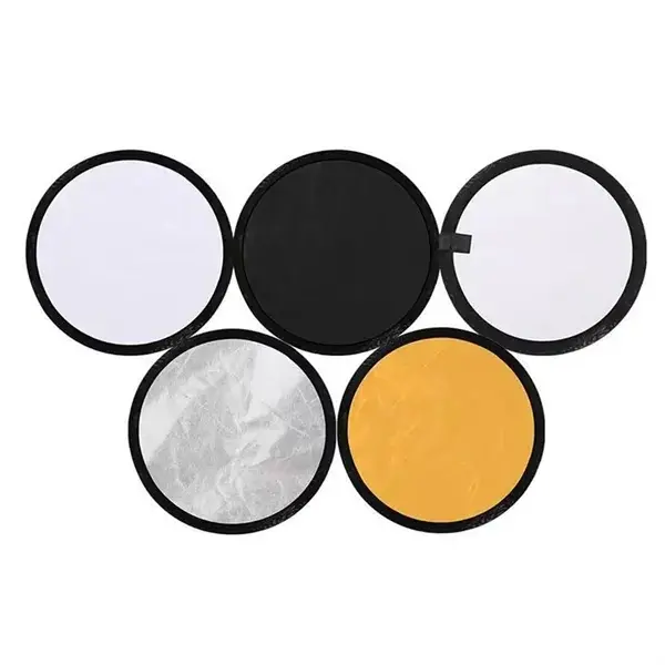 2-in-1 Foldable Photography Light Reflector with Case