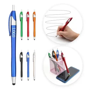 2-in-1 Metallic Retractable Stylus Ballpoint Pen (1) 2-in-1 Metallic Retractable Stylus Ballpoint Pen