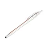 2-in-1 Metallic Retractable Stylus Ballpoint Pen
