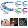 3-in-1 LED Streaming Reinforced Multi Charging Cable