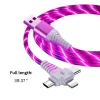 3-in-1 LED Streaming Reinforced Multi Charging Cable