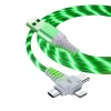 3-in-1 LED Streaming Reinforced Multi Charging Cable