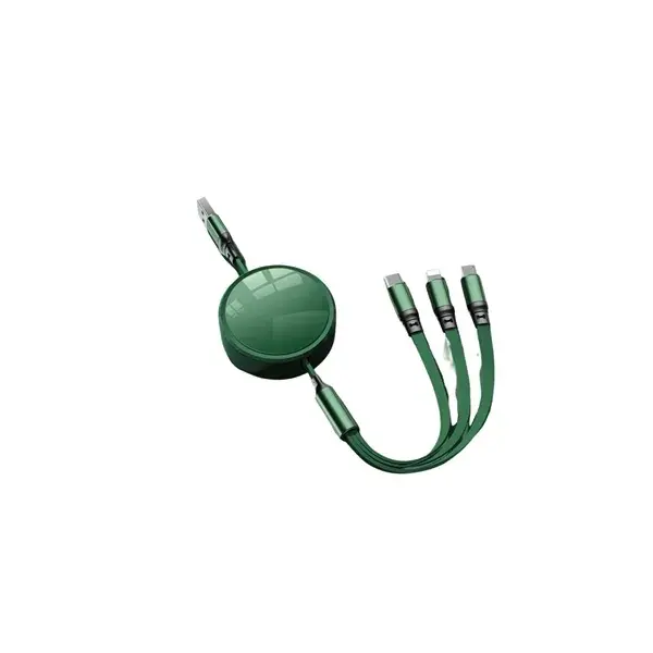 3-in-1 Retractable Multi-Device Charging Cable