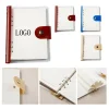 A5 Transparent PVC Loose-leaf Ring Binder Notebook
