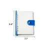 A5 Transparent PVC Loose-leaf Ring Binder Notebook