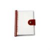 A5 Transparent PVC Loose-leaf Ring Binder Notebook