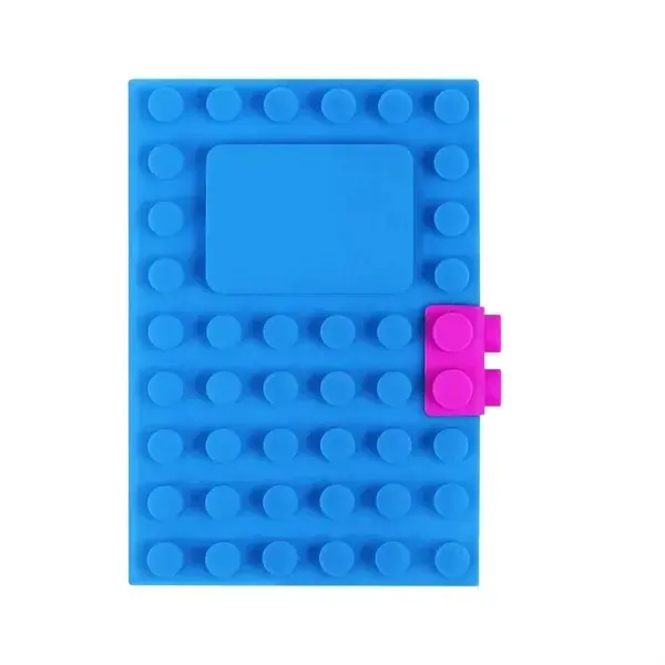 Creative A6 Silicone Building Block Notebook Journal
