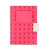 Creative A6 Silicone Building Block Notebook Journal