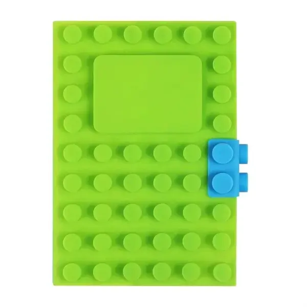 Creative A6 Silicone Building Block Notebook Journal