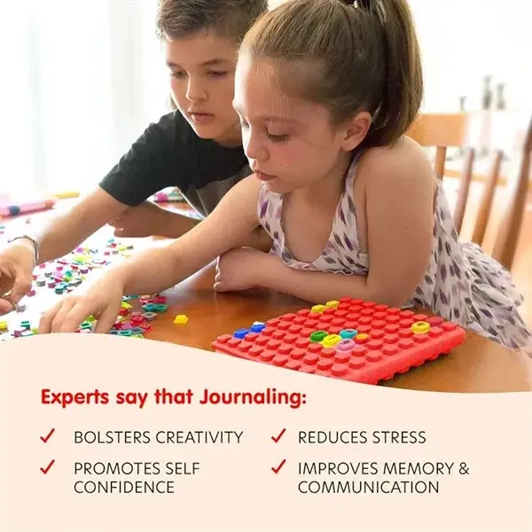 Creative A6 Silicone Building Block Notebook Journal