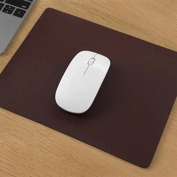 Custom Logo Leather Waterproof Mouse Pad