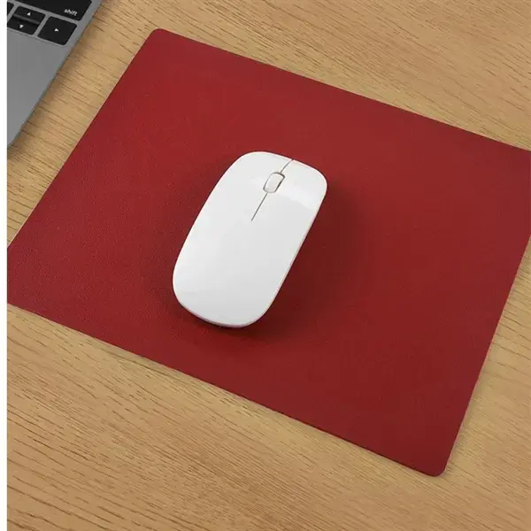 Custom Logo Leather Waterproof Mouse Pad