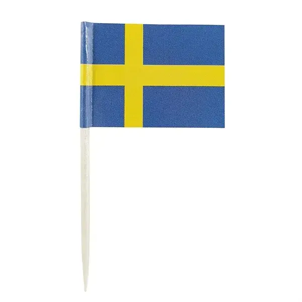 Custom Printed Paper Toothpick Flags for Food Decoration