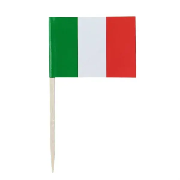 Custom Printed Paper Toothpick Flags for Food Decoration