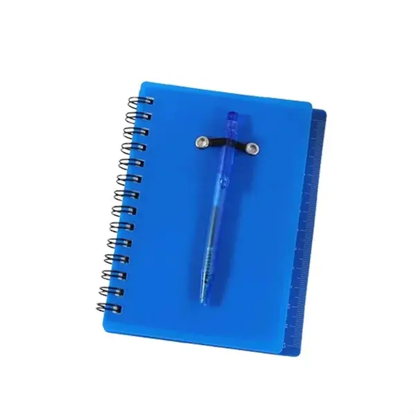 Custom Spiral Notebook with Pen and Sticky Notes Set