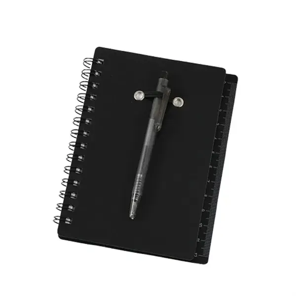 Custom Spiral Notebook with Pen and Sticky Notes Set