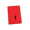 Customizable PU Leather Notebook with Mobile Phone Pocket