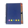 Eco-Friendly Spiral Notebook with Pen and Sticky Note Set